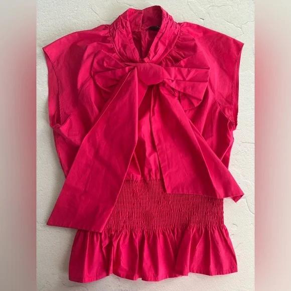 Zara Poplin Top - Picture 2 of 2